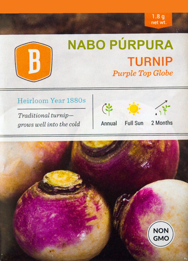 Semillas de: Tomate Nabo Púrpura