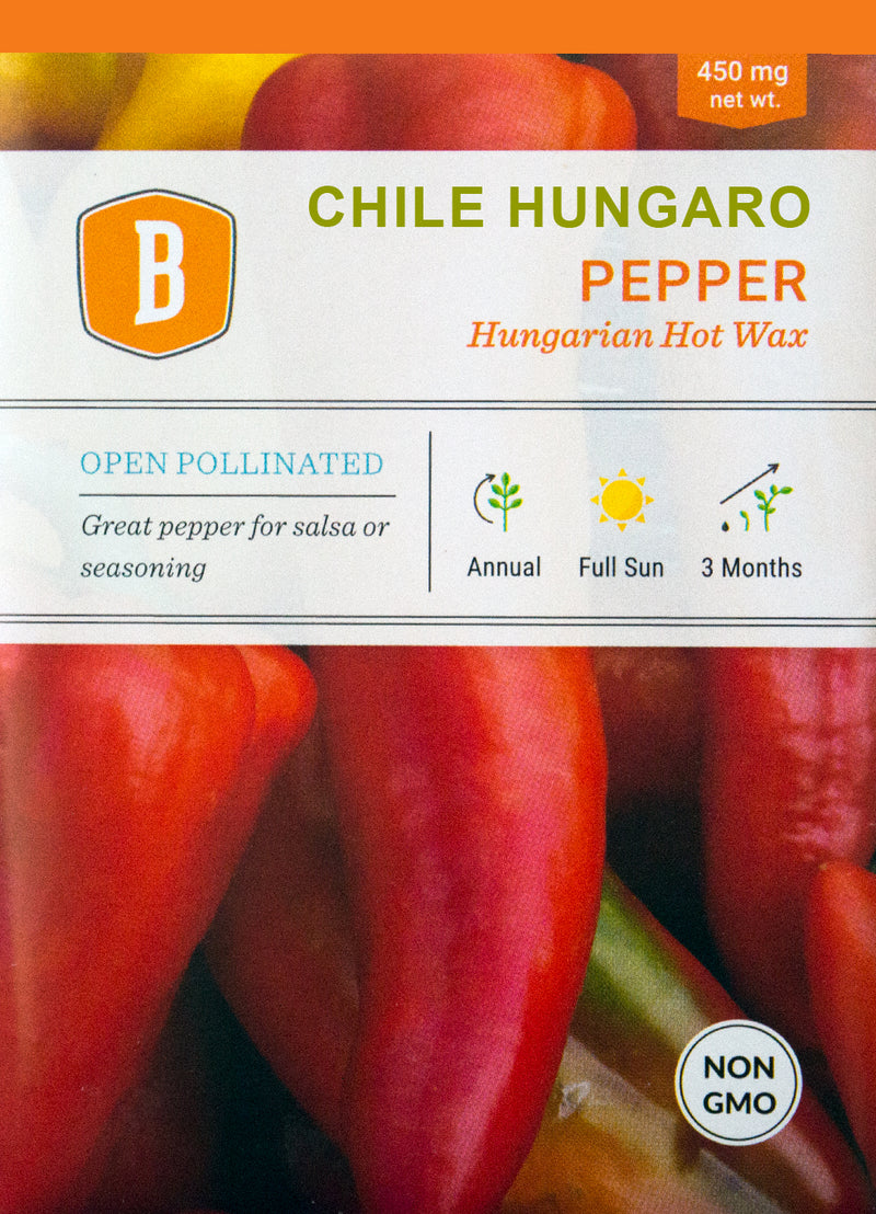 Semillas de: Chile Húngaro